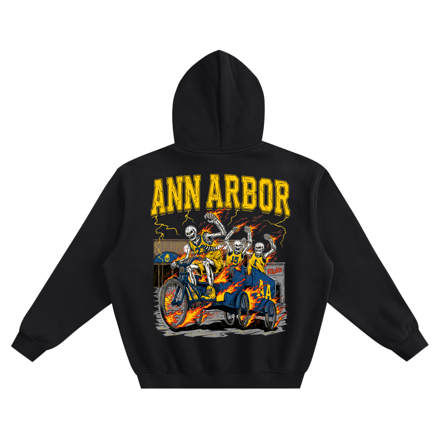 Ann Arbor "South U Nights" Heavyweight Hoodie